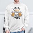 Cheers And Beers To 50 Years Sweatshirt Gifts for Old Men