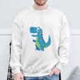 Children's 4Th Birthday Boy Dino T-Rex Dinosaur 4 Birthday Sweatshirt Geschenke für alte Männer