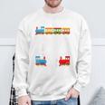 Children's 4Th Birthday Train 4 Years Boys Sweatshirt Geschenke für alte Männer