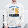 Children's 5 Years Boy Little Bus Driver 5Th Birthday Bus Articulated Bus Sweatshirt Geschenke für alte Männer