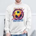 Children's Aus Dem Weg Ich Bin 10 Fußballer Fußballer Birthday Boy Sweatshirt Geschenke für alte Männer