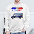 Children's Cool Police Motif With Car Sweatshirt Geschenke für alte Männer