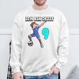 Children's Ich Bin Jetzt 9 Football Boy Dabbing 9Th Birthday Sweatshirt Geschenke für alte Männer