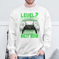 Children's Level 7 Birthday Boy Gamer 2018 7Th Birthday Sweatshirt Geschenke für alte Männer