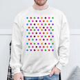 Colourful With Polka Dots S Sweatshirt Geschenke für alte Männer