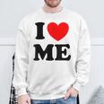 Con Texto En Inglés I Love Me I Love Me Myself And I Camisa de entrenamiento Regalos para ancianos