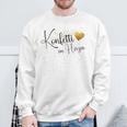 Confetti In Heart Fancy Dress Confetti Carnival Outfit Sweatshirt Geschenke für alte Männer