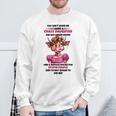Cow You Cant Scare Me I Have A Crazy Daughter She Has Anger Sweatshirt Gifts for Old Men