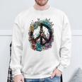 Cravate De Costume Hippie Avec Symbole De La Paix Des Années 60 Et 70 Sweater e Cadeaux pour les vieillards