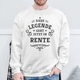 Dese Legende Geht Jetzt In Rente This Legend Goes Now In Sweatshirt Geschenke für alte Männer