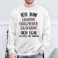 Educator With Slogan Sweatshirt Geschenke für alte Männer