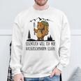 Eigentlich Will Ich Nur Kaiserschmarrn Essen Gray Sweatshirt Geschenke für alte Männer