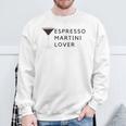 Espresso Martini Lover Statement Sweatshirt Geschenke für alte Männer