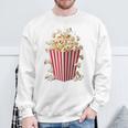 Fancy Dress & Carnival Retro Popcorn Costume Blue Sweatshirt Geschenke für alte Männer