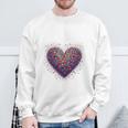 Fancy Dress Costume Confetti In The Heart Carnival Sweatshirt Geschenke für alte Männer