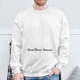 In February We Go Red For Heart Disease Awareness Hearts Sweatshirt Gifts for Old Men