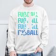 Football Player Children's Boys' Long-Sleeved Sweatshirt Geschenke für alte Männer