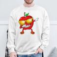Fruit Apples Compote De Pommes Fan De Gâteau Aux Pommes Dab Sweater e Cadeaux pour les vieillards