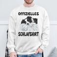 Border Collie Dog Official Sleep Sweatshirt Geschenke für alte Männer