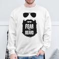 Fear The Beard Gray S Sweatshirt Geschenke für alte Männer