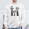 Giraffe Family Matching Summer Sunglasses Vacation Safari Sweatshirt Gifts for Old Men