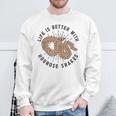 With Hognose Snakes Hognose Snake Owner Hognose Snake Lover Sweatshirt Gifts for Old Men