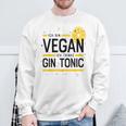 Ich Binegan Ich Trinke Gin Tonic X Lecker Gin Sweatshirt Geschenke für alte Männer