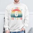 Kinder 6 Geburtstag Legendär Seit 2019 Jahrgang 6 Jahre Alt Sweatshirt Geschenke für alte Männer