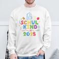 Kinder Einschulung 2025 Schulkind 2025 Sweatshirt Geschenke für alte Männer