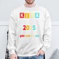 Kinder Kita Abgänger 2025 Schulkind Einschulung Schule Letzter Tag Sweatshirt Geschenke für alte Männer