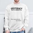 Kinder Mein 8 Geburtstag Und Das Gästebuch Sweatshirt Geschenke für alte Männer