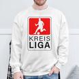 Kreisliga Football Sweatshirt Geschenke für alte Männer