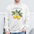 La Dolceita Lemon Italian Summer Limoncello Amalfi Coast Sweatshirt Geschenke für alte Männer