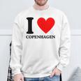 I Love Copenhagen I Heart Copenhagen Camisa de entrenamiento Regalos para ancianos