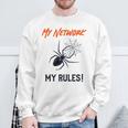 My Network My Rules Lustiges It Cyber Security Sweatshirt Geschenke für alte Männer