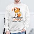 My Official Favourite Sleep Fox Pyjamas Fox Sweatshirt Geschenke für alte Männer