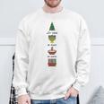 Peace On Earth Multicultural Holiday Diversity Symbols Sweatshirt Gifts for Old Men