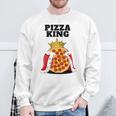 Pizza King Pizza Lovers Sweatshirt Geschenke für alte Männer