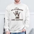 Raccoon Humor Sweatshirt | Fun Unisex Streetwear Gift Gifts for Old Men