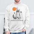 Retro 90s Raccoon Sweatshirt - Everyday Fun Theme Gifts for Old Men