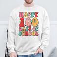 Retro Happy 100Th Day Of School Teachers Kid Happy 100 Days Sweatshirt Gifts for Old Men