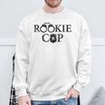 Rookie Novelty Rookie Cop Police Gray Sweatshirt Geschenke für alte Männer