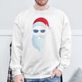 Santa Claus Sunglasses Christmas Santa Claus Long-Sleeved Sweatshirt Geschenke für alte Männer