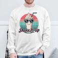 Shake It Up Milkshake Sunglasses Cool Retro Sweatshirt Gifts for Old Men