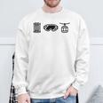 Ski Goggles Gondel X Ski Goggles Lift Mountains Alps Skier Sweatshirt Geschenke für alte Männer