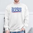 Socialism Sucks S Sweatshirt Geschenke für alte Männer