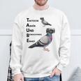 Taube Meme Sweatshirt Geschenke für alte Männer