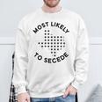 Texas Le Plus Susceptible De Faire Sécession Sweater e Cadeaux pour les vieillards