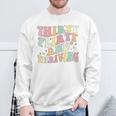 Thirty Flirty And Thriving 30Th Birthday Retro 30 Years Sweatshirt Geschenke für alte Männer