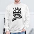 Trash Panda Raccoon Sweatshirt - Fun Meme Pullover for Animal Lovers Gifts for Old Men